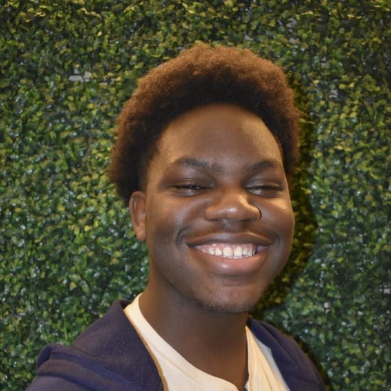 Jeremiah smiling big